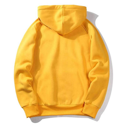 Cotton Hooded Neck Beard Man Printed Hoodie