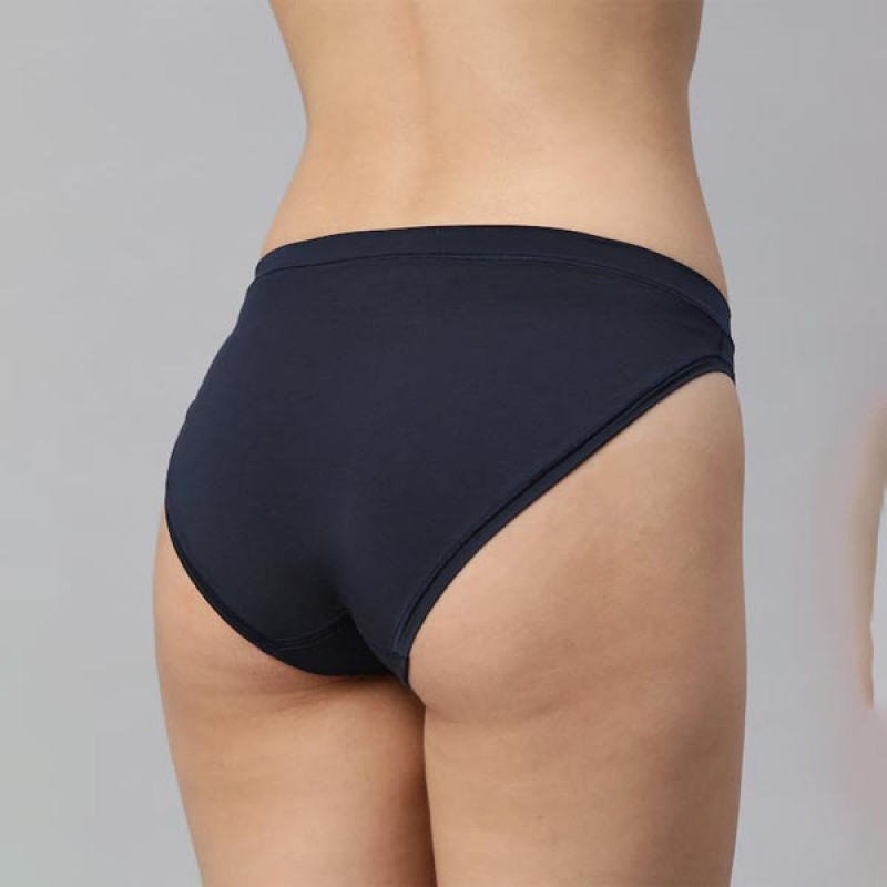 Women Pack Of 3 Solid Basic Briefs